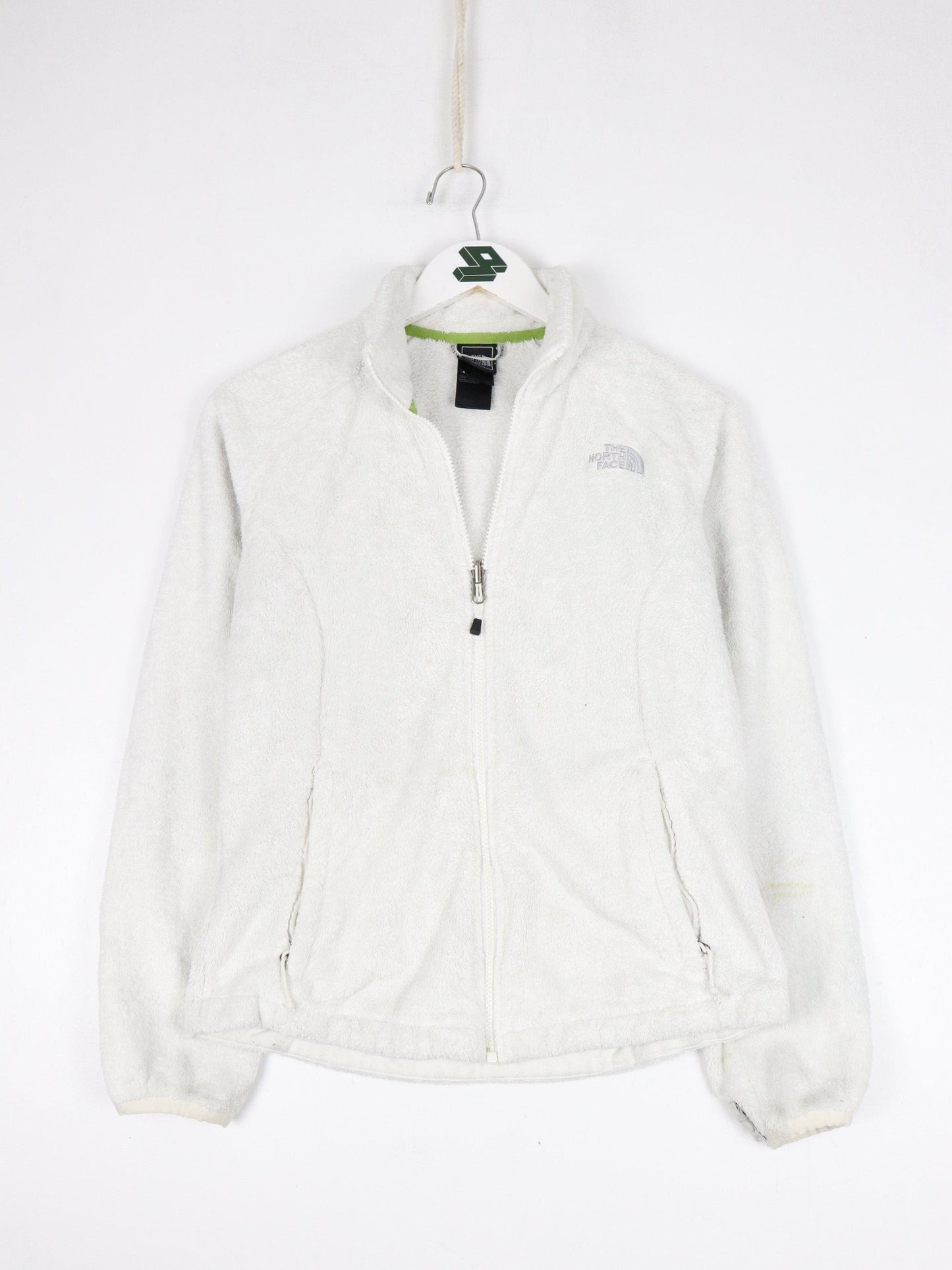 The North Face Sweatshirts & Hoodies The North Face Sweater Womens Small White Fleece Full Zip