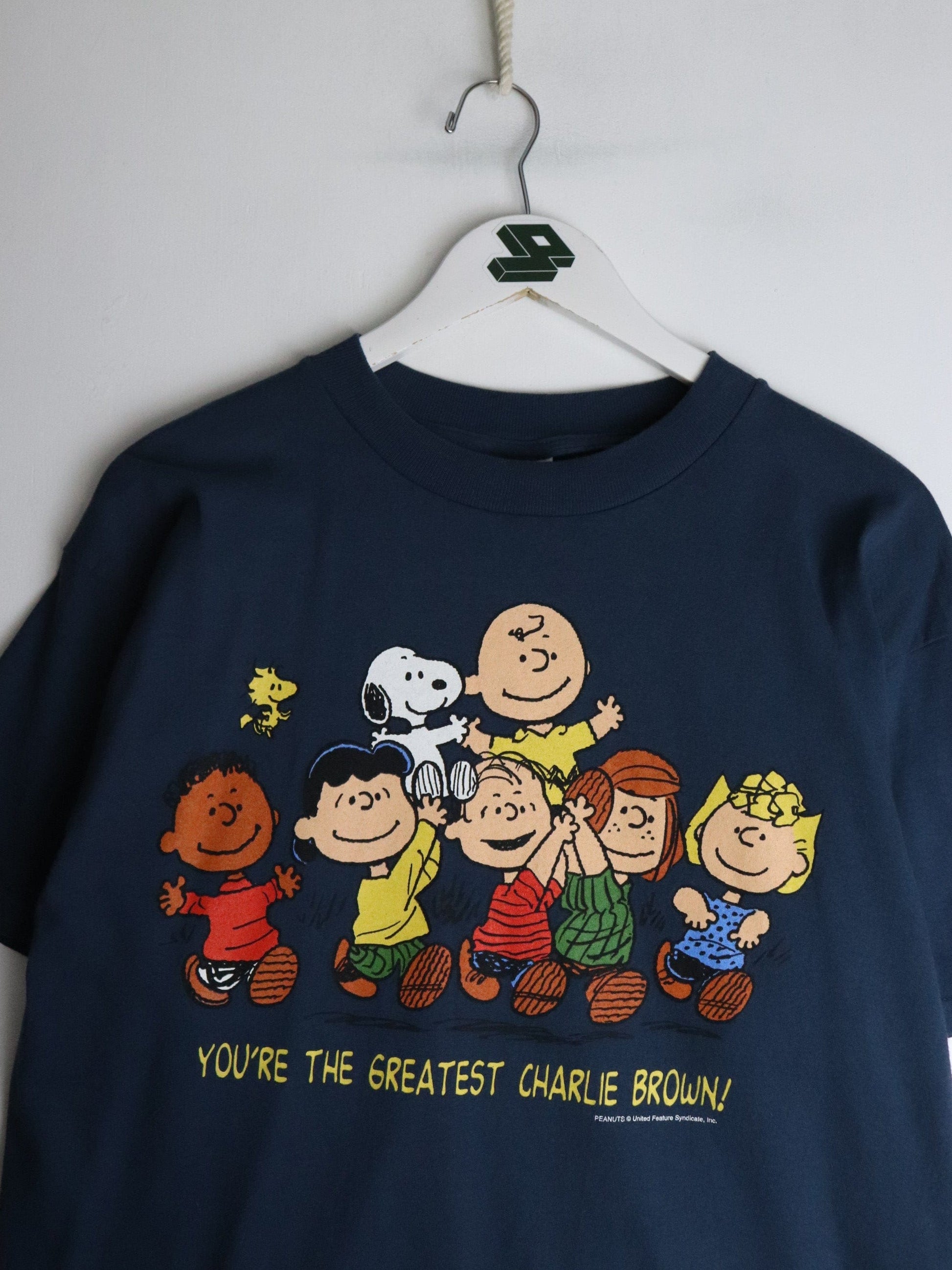 The Peanuts T Shirt Mens Large Blue from propervintagecanada