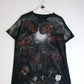 The Walking Dead T Shirt Mens Large Black All Over Print from propervintagecanada