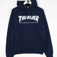 Thrasher Sweatshirts & Hoodies Thrasher Sweatshirt Mens Medium Blue Skater Hoodie