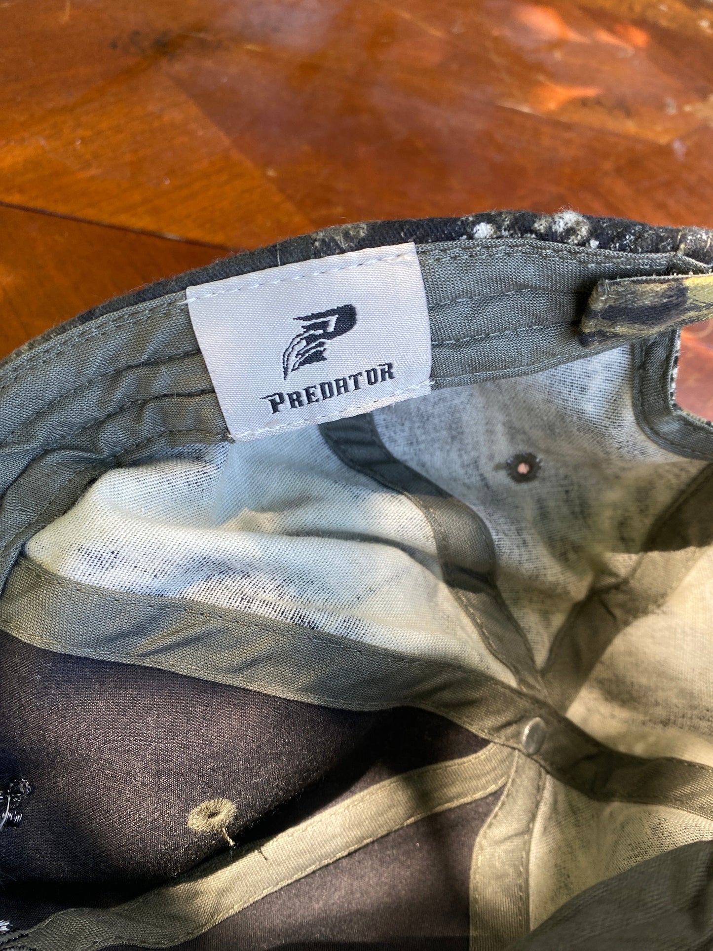 Tigercat Hat Adult Brown Strap Back from propervintagecanada