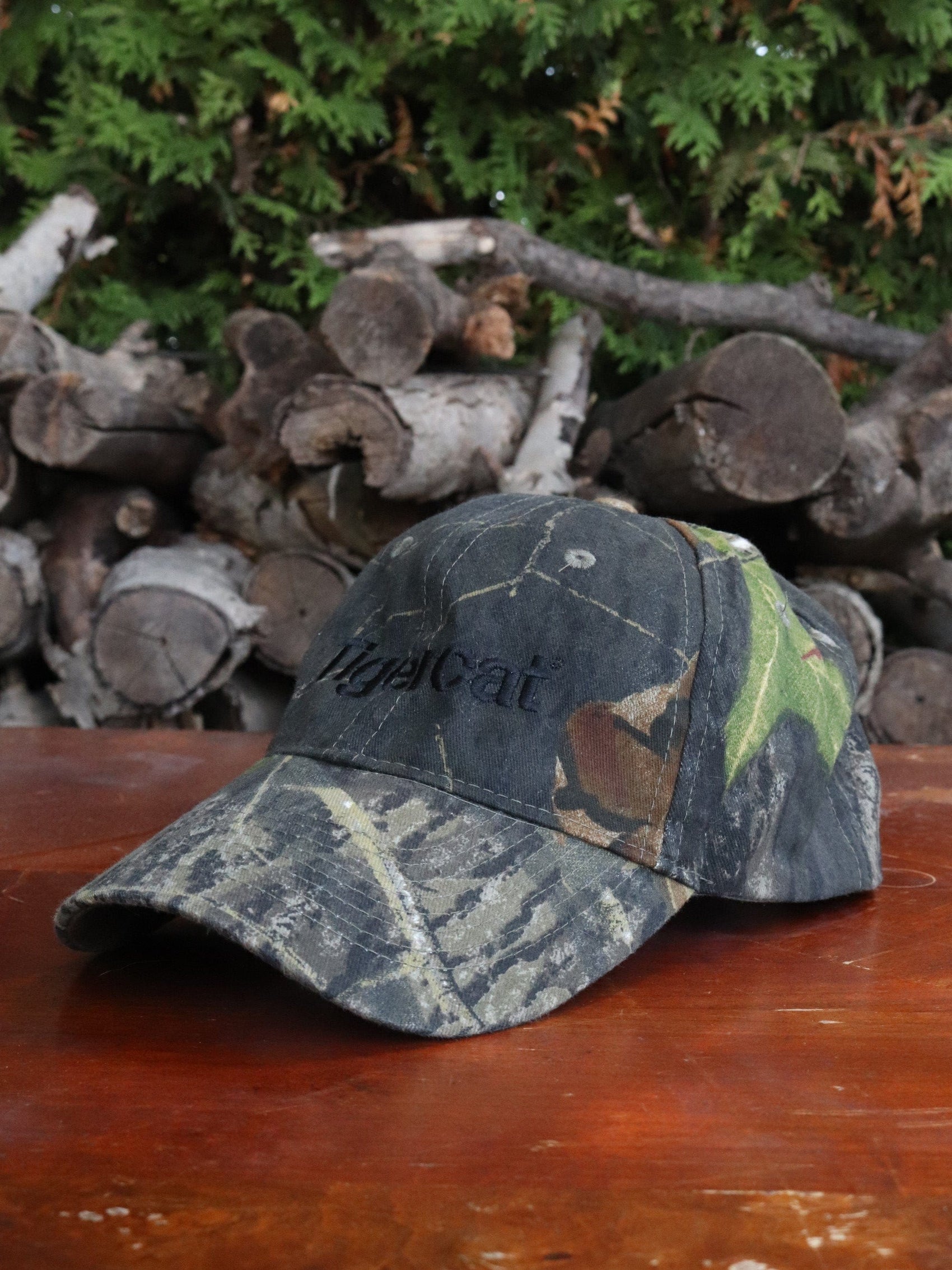 Tigercat Hat Adult Brown Strap Back