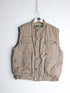 Timber Trail Vest Mens Medium Brown Jacket