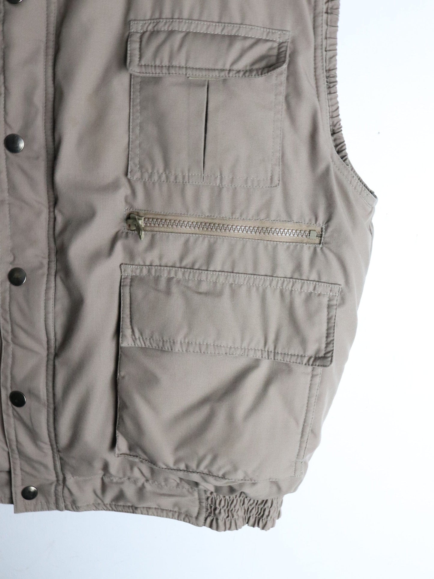 Timber Trail Vest Mens Medium Brown Jacket