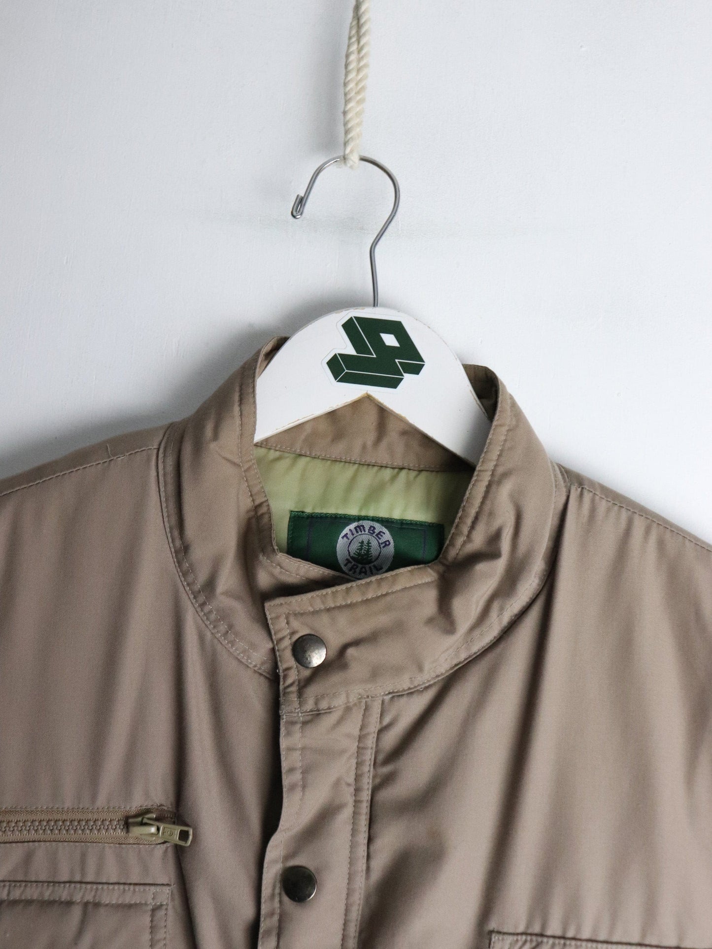 Timber Trail Vest Mens Medium Brown Jacket