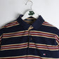 Tommy Hilfiger Button Up Shirts Tommy Hilfiger Polo Shirt Mens Large Blue Striped Rugby