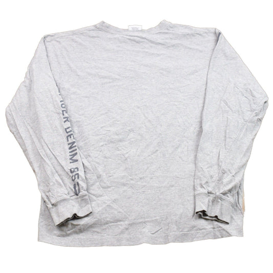 Tommy Hilfiger Clothing > Gender Neutral Adult Clothing > Hoodies & Sweatshirts > Sweatshirts Vintage 1990s Tommy Hilfiger Jeans Long Sleeve Shirt Men's Large