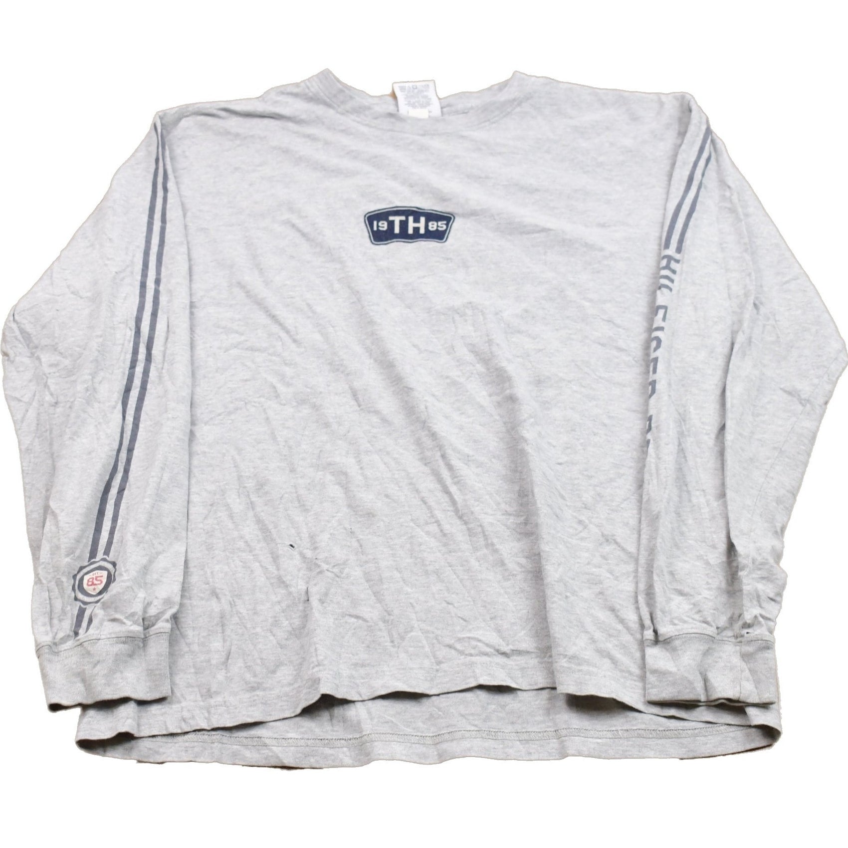 Tommy Hilfiger Clothing > Gender Neutral Adult Clothing > Hoodies & Sweatshirts > Sweatshirts Vintage 1990s Tommy Hilfiger Jeans Long Sleeve Shirt Men's Large