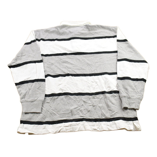 Tommy Hilfiger Clothing > Men's Clothing > Shirts & Tees > Oxfords & Button Downs Vintage 1990s Tommy Hilfiger Quarter Button Up Shirt Men's XL