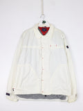 Vintage Tommy Hilfiger Jacket Mens XL Black Lined Windbreaker 90s