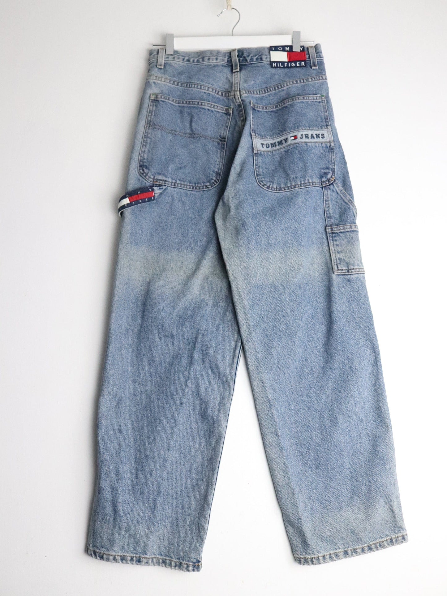 Tommy Hilfiger Jeans Vintage Tommy Hilfiger Pants Men 29 x 30 Blue Denim Carpenter Jeans