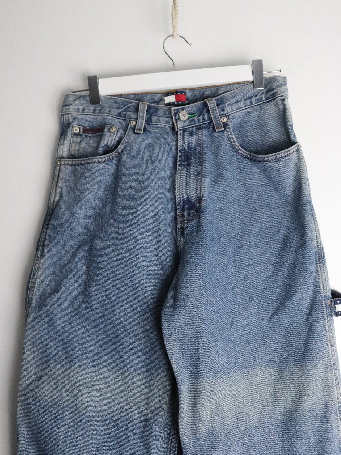 Tommy Hilfiger Jeans Vintage Tommy Hilfiger Pants Men 29 x 30 Blue Denim Carpenter Jeans