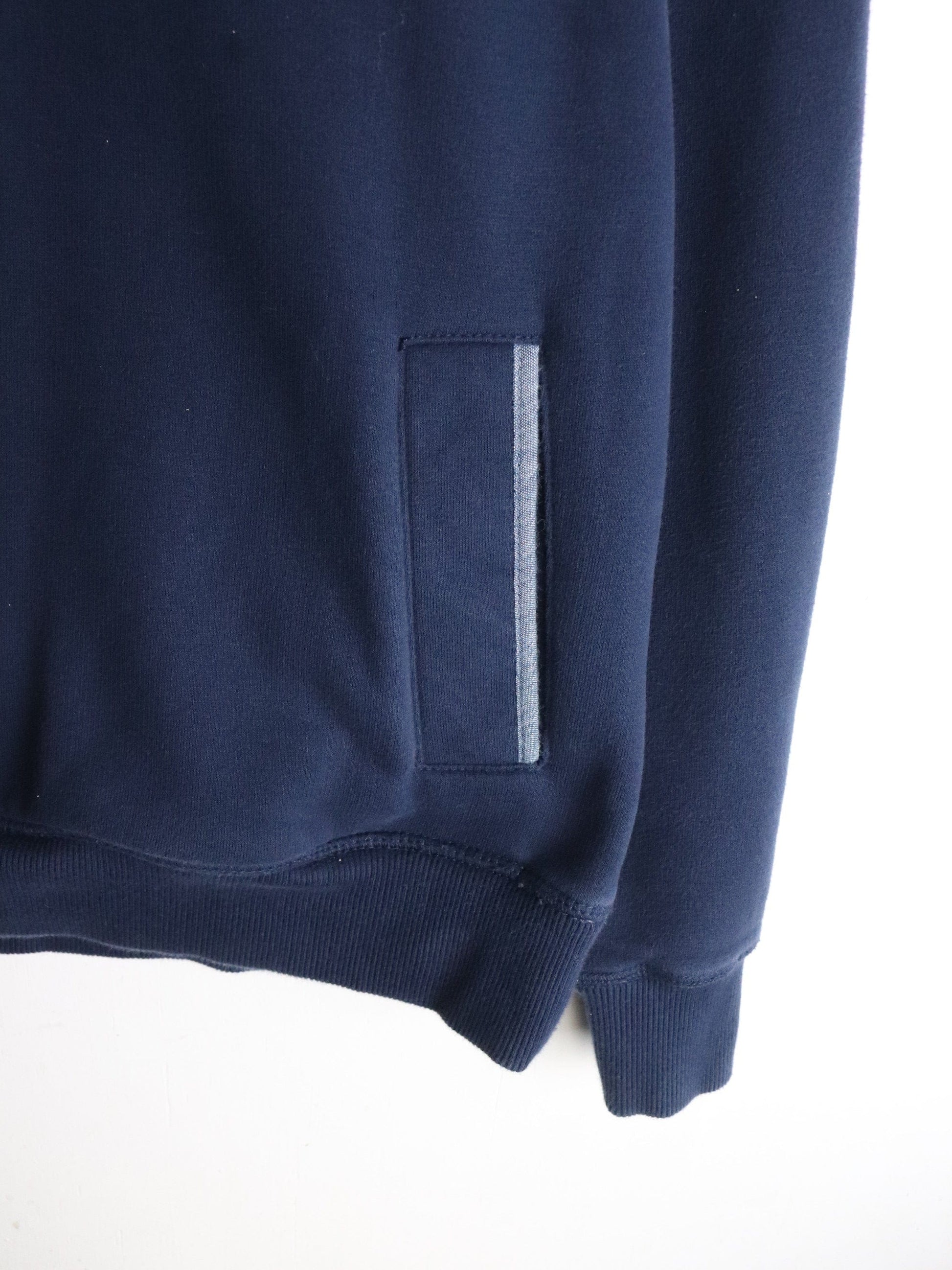 Tommy Hilfiger Sweatshirt Mens Medium Blue Hoodie from propervintagecanada