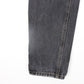 Topshop Pants Womens 25 x 30 Black Denim Jeans Mom High Waisted from propervintagecanada