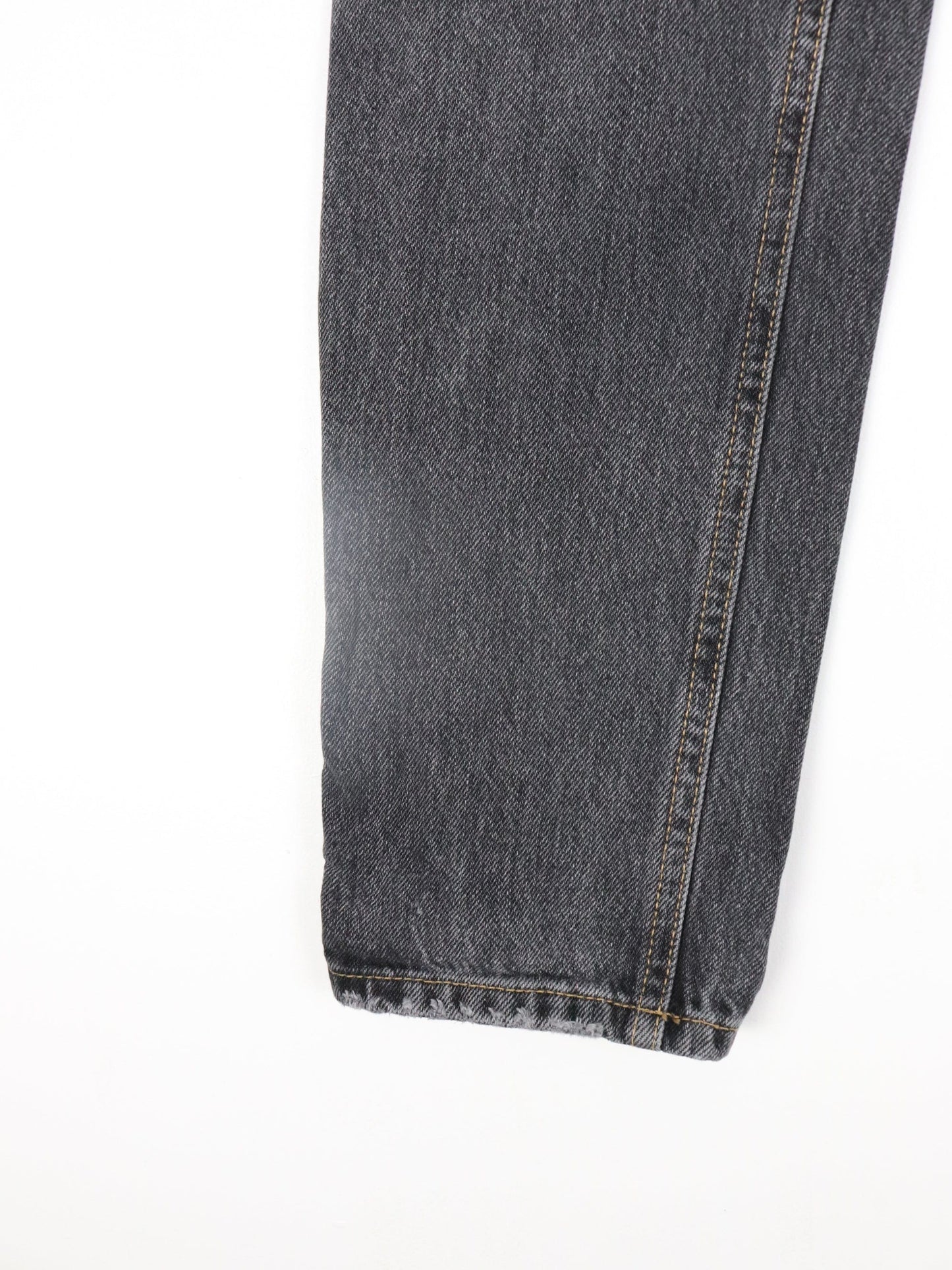 Topshop Pants Womens 25 x 30 Black Denim Jeans Mom High Waisted from propervintagecanada