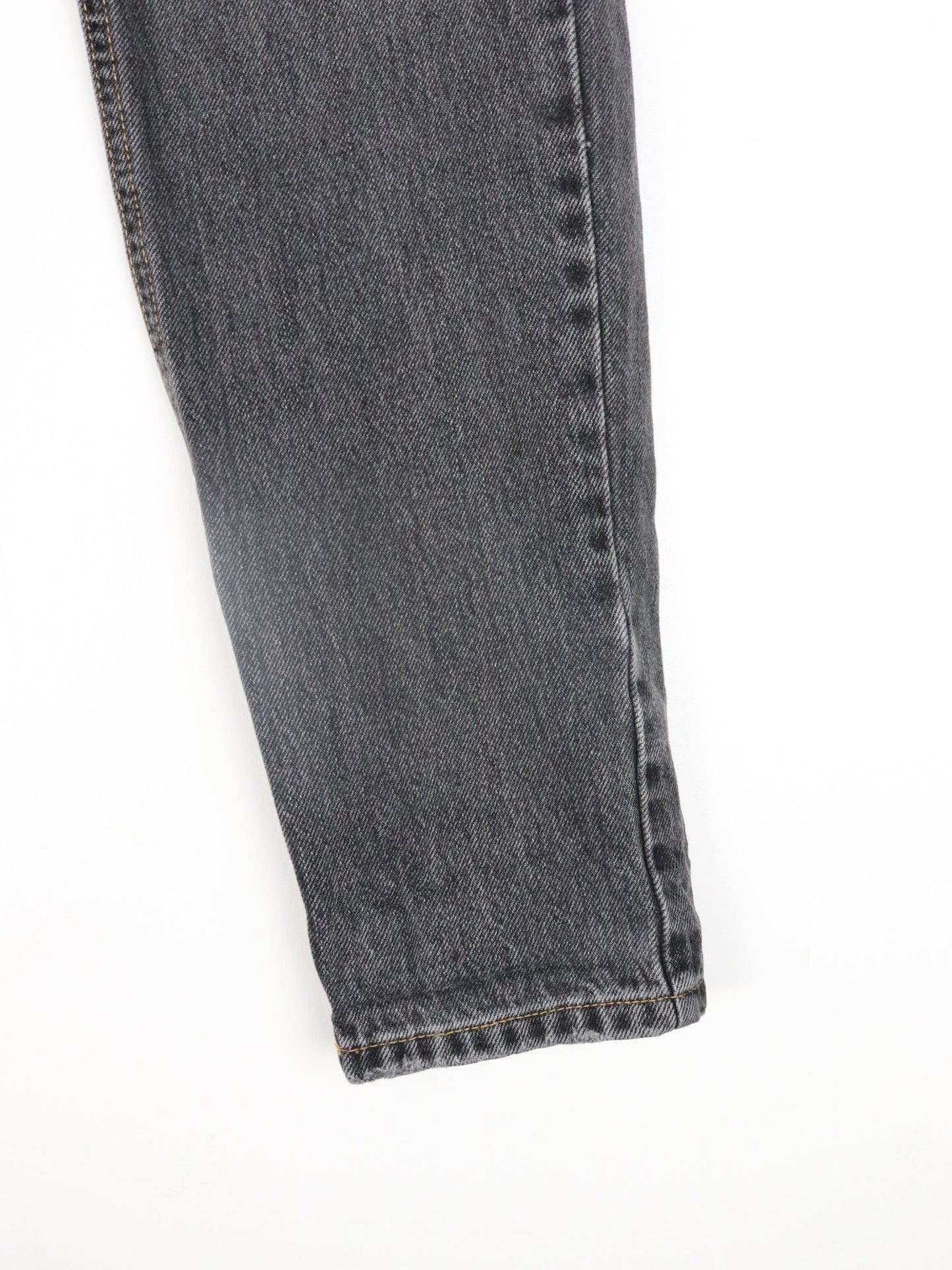 Topshop Pants Womens 25 x 30 Black Denim Jeans Mom High Waisted from propervintagecanada