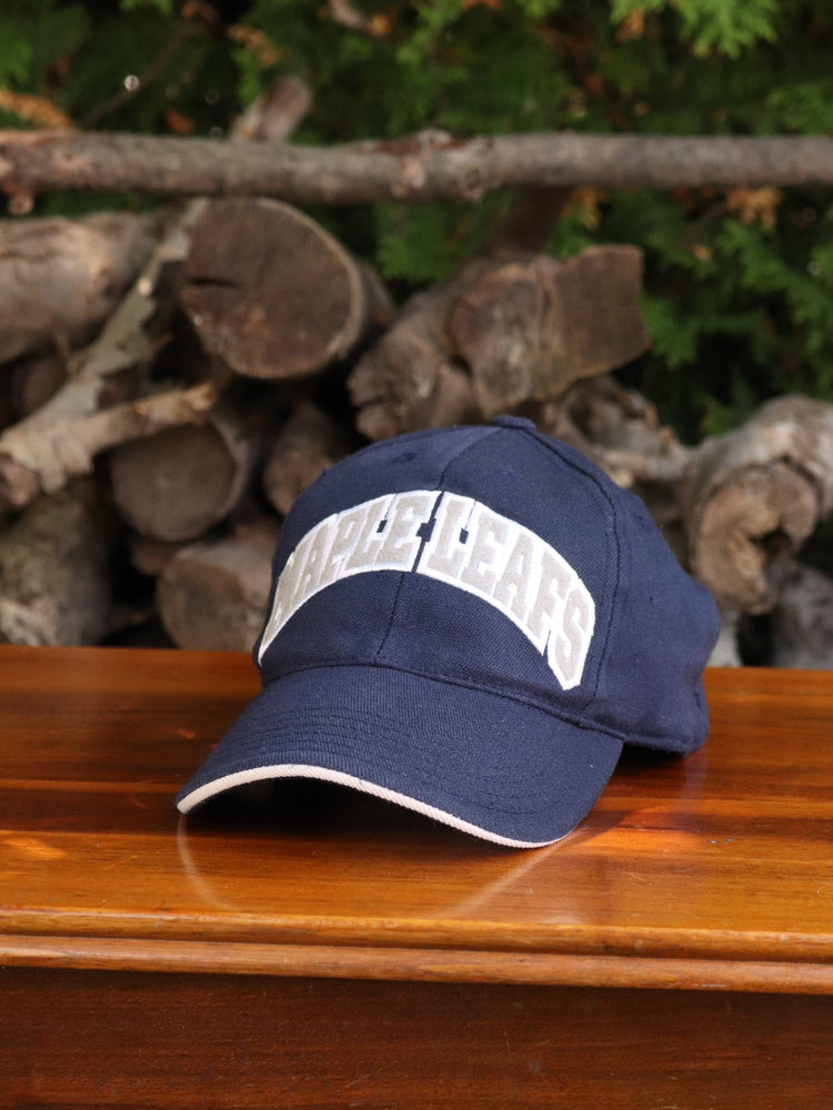 Toronto Maple Leafs Hat Adult Blue Fitted Stretchy from propervintagecanada