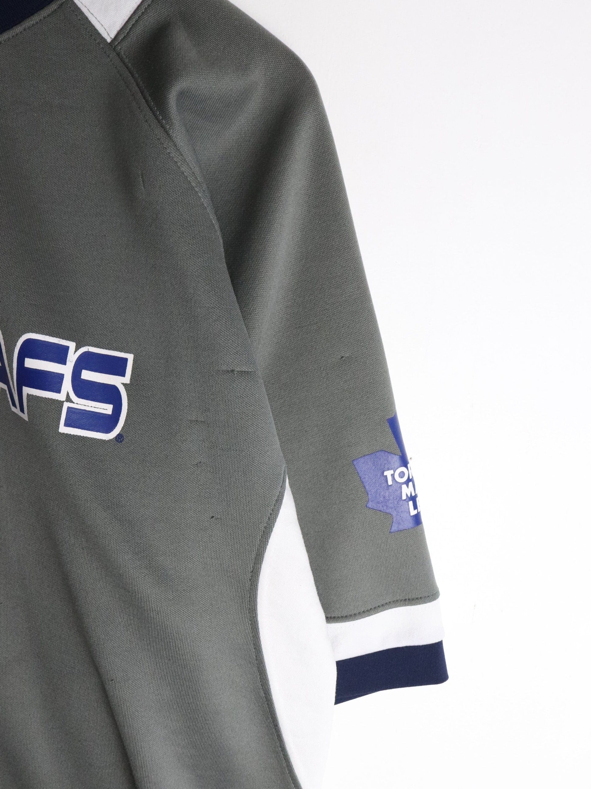 Toronto Maple Leafs Jersey Mens Large Grey from propervintagecanada