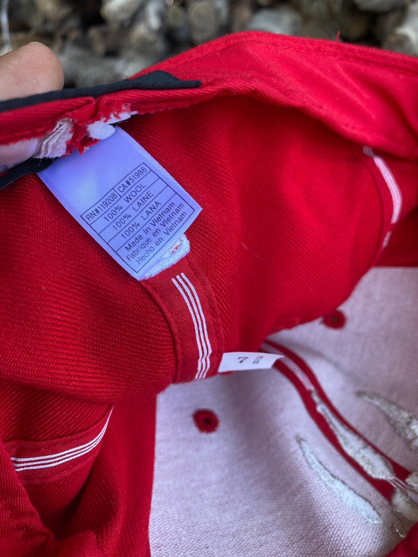 Toronto Raptors Hat Adult 7 3/8 Fitted from propervintagecanada