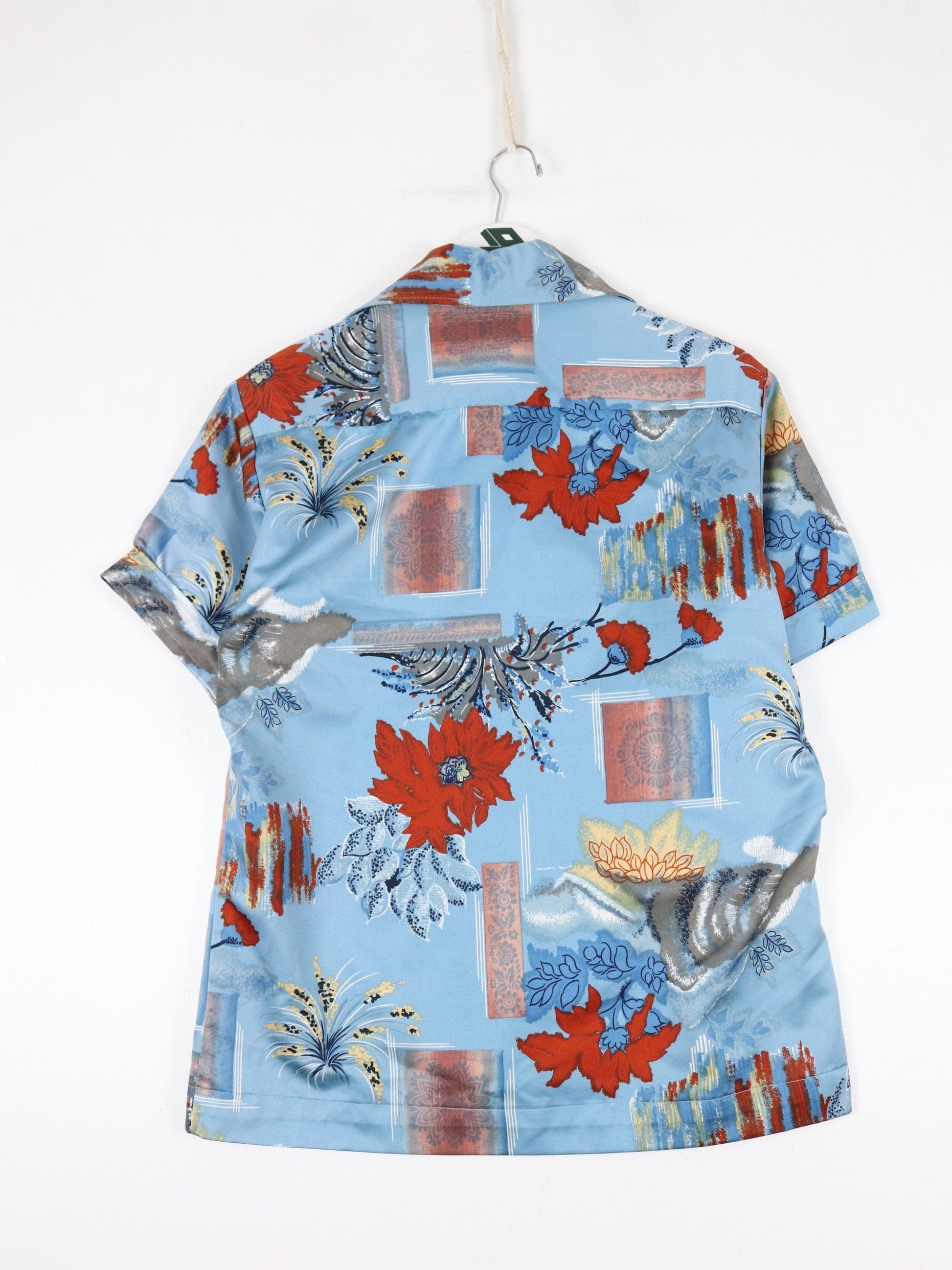 Touch of Class Shirt Mens Small Blue Button Up