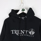 Trent University Sweatshirt Mens Medium Black College Hoodie