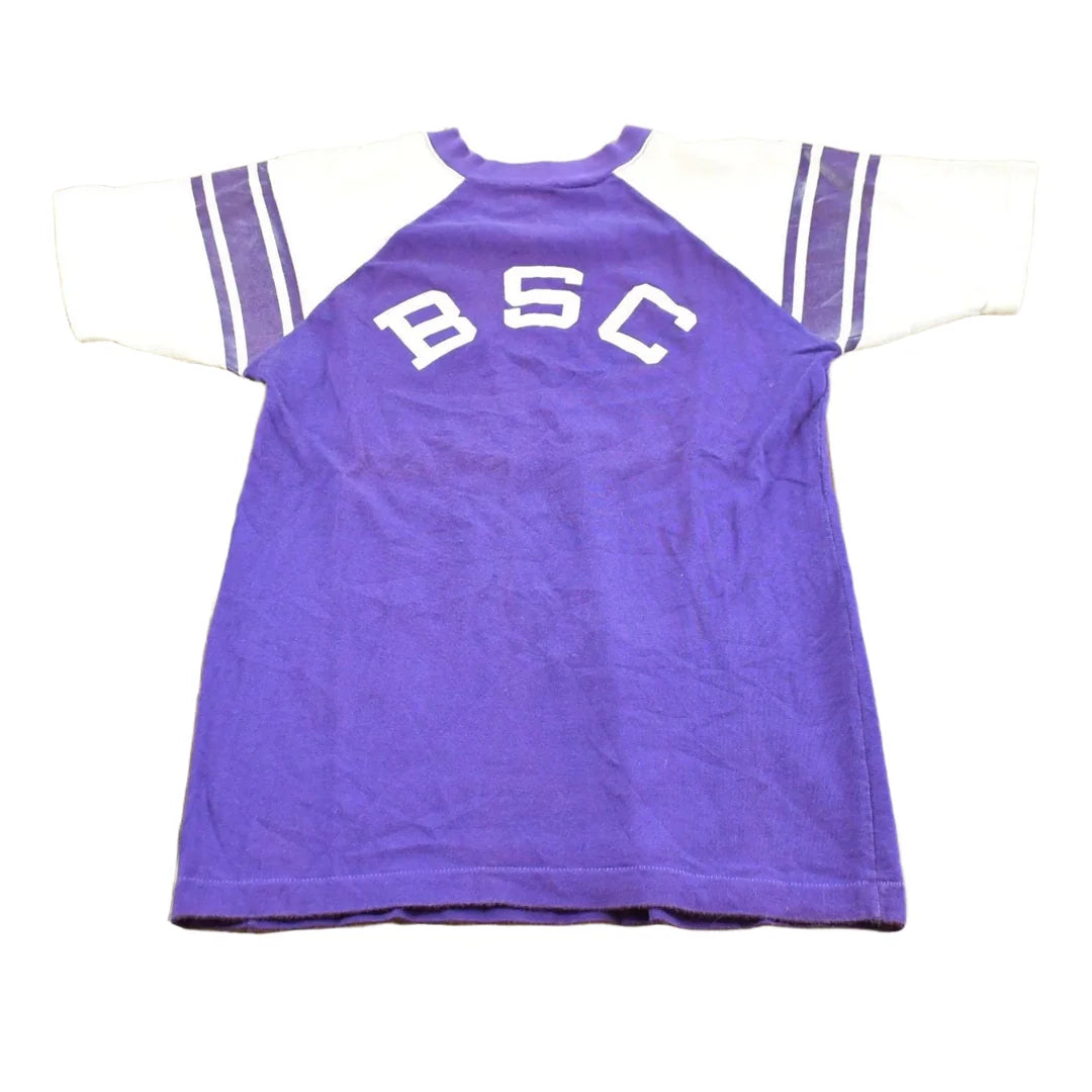 True Vintage 1960s Champion BSC T-Shirt Mens S from propervintagecanada