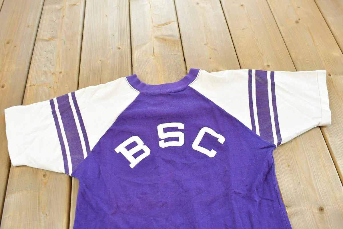 True Vintage 1960s Champion BSC T-Shirt Mens S from propervintagecanada