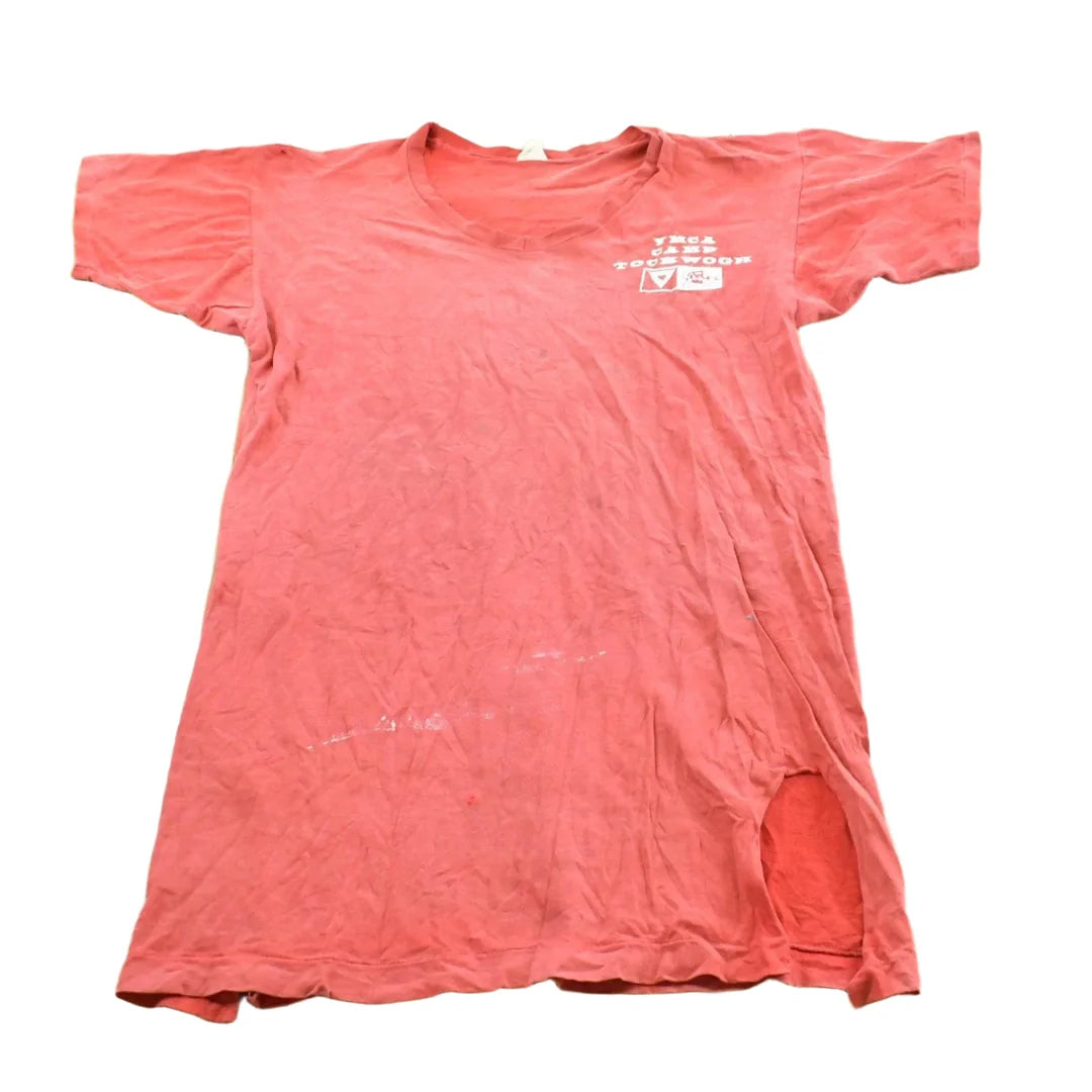 True Vintage 1960s Champion YMCA Camp T-Shirt Mens S Men's Medium from propervintagecanada