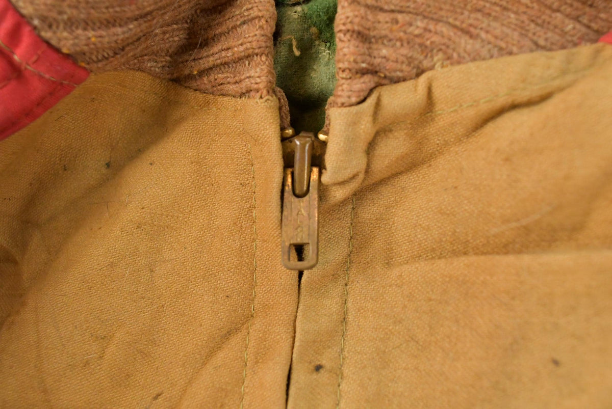 True Vintage 1960s Ideal Canvas Hunting Jacket Men's S / Made in USA / Outdoorsman / Talon Zipper / Duck Hunt Gear from propervintagecanada