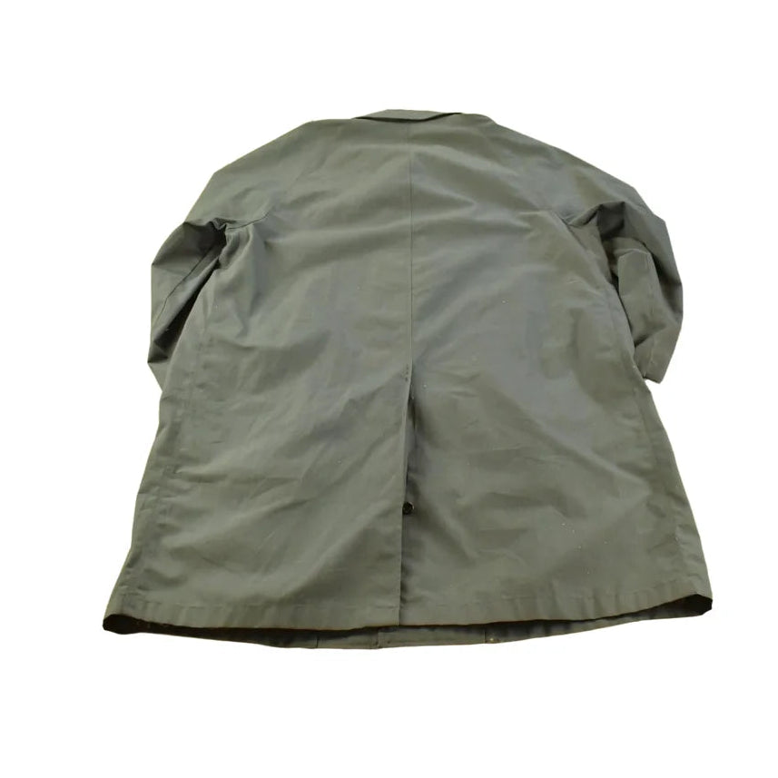 True Vintage 1960s Larini Olive Green Trench Coat Jacket Men's L / 60s Streetwear / Outerwear / Outdoors from propervintagecanada