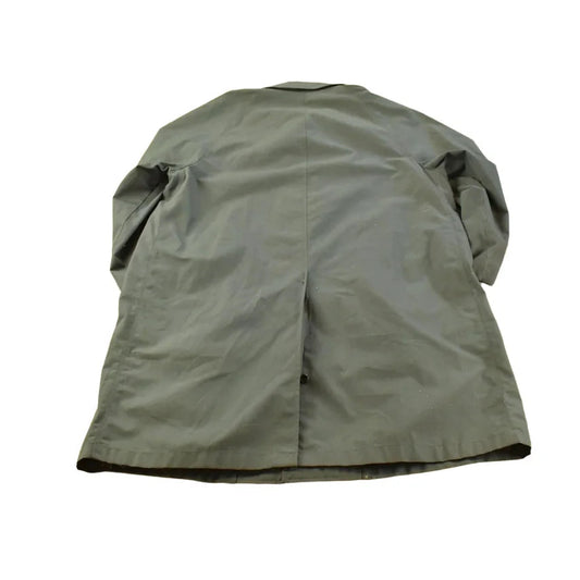 True Vintage 1960s Larini Olive Green Trench Coat Jacket Men's L / 60s Streetwear / Outerwear / Outdoors from propervintagecanada