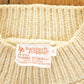 True Vintage 1970s Beldoch Popper Cable Knit Crewneck Sweater Women's L from propervintagecanada