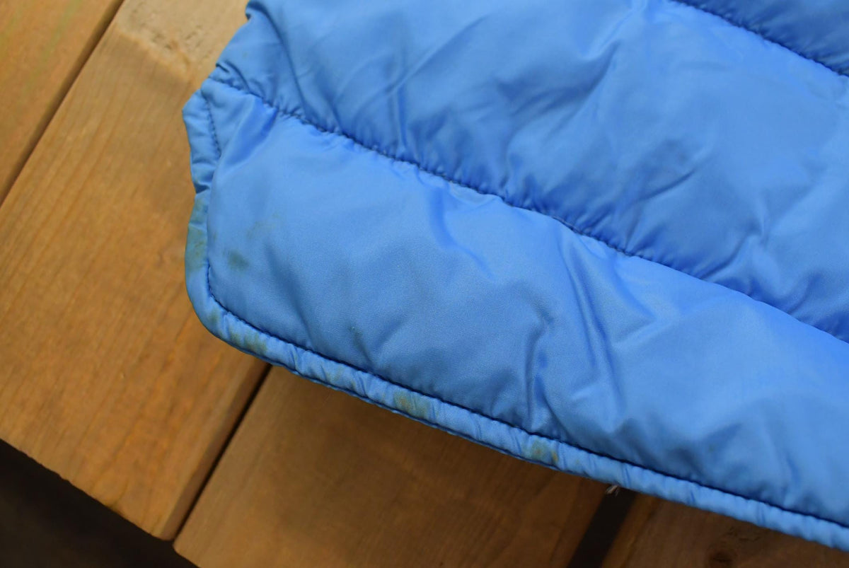 True Vintage 1970s Comfy Goose Down Western Puffer Vest Jacket Men's S from propervintagecanada