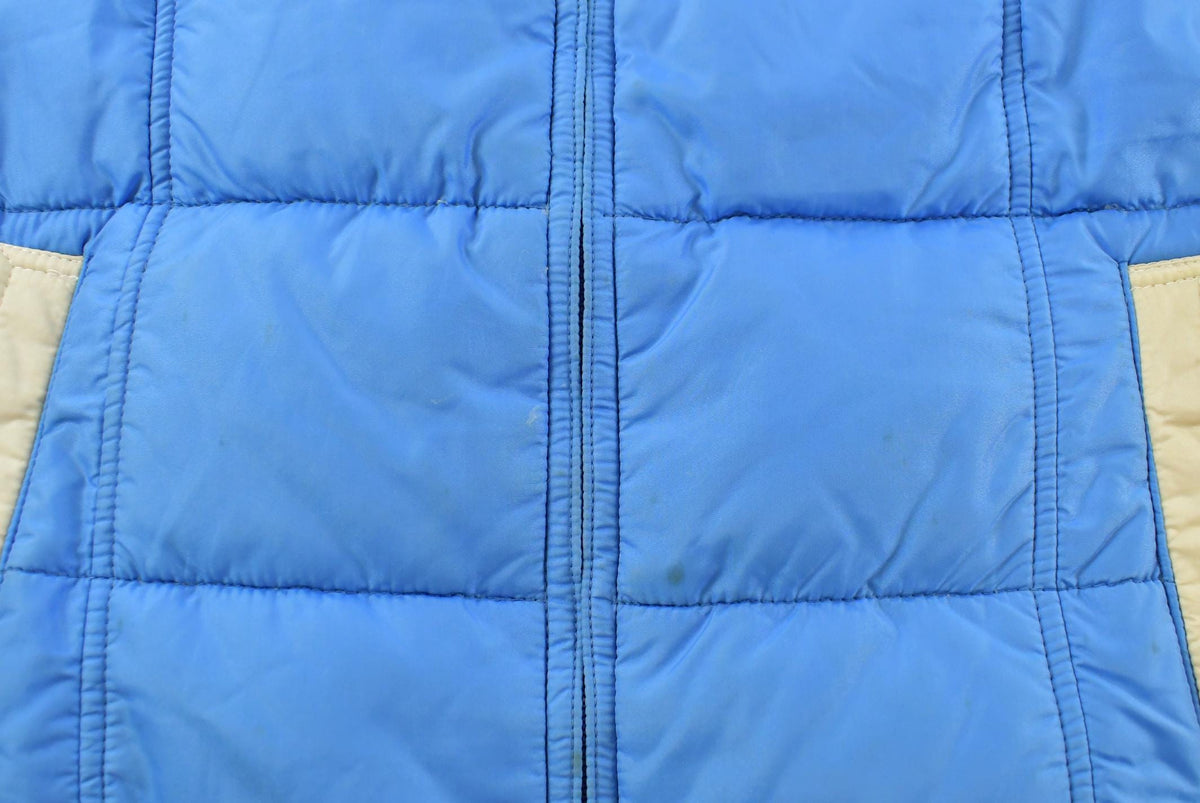 True Vintage 1970s Comfy Goose Down Western Puffer Vest Jacket Men's S from propervintagecanada