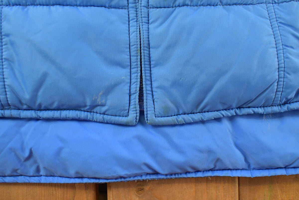 True Vintage 1970s Comfy Goose Down Western Puffer Vest Jacket Men's S from propervintagecanada