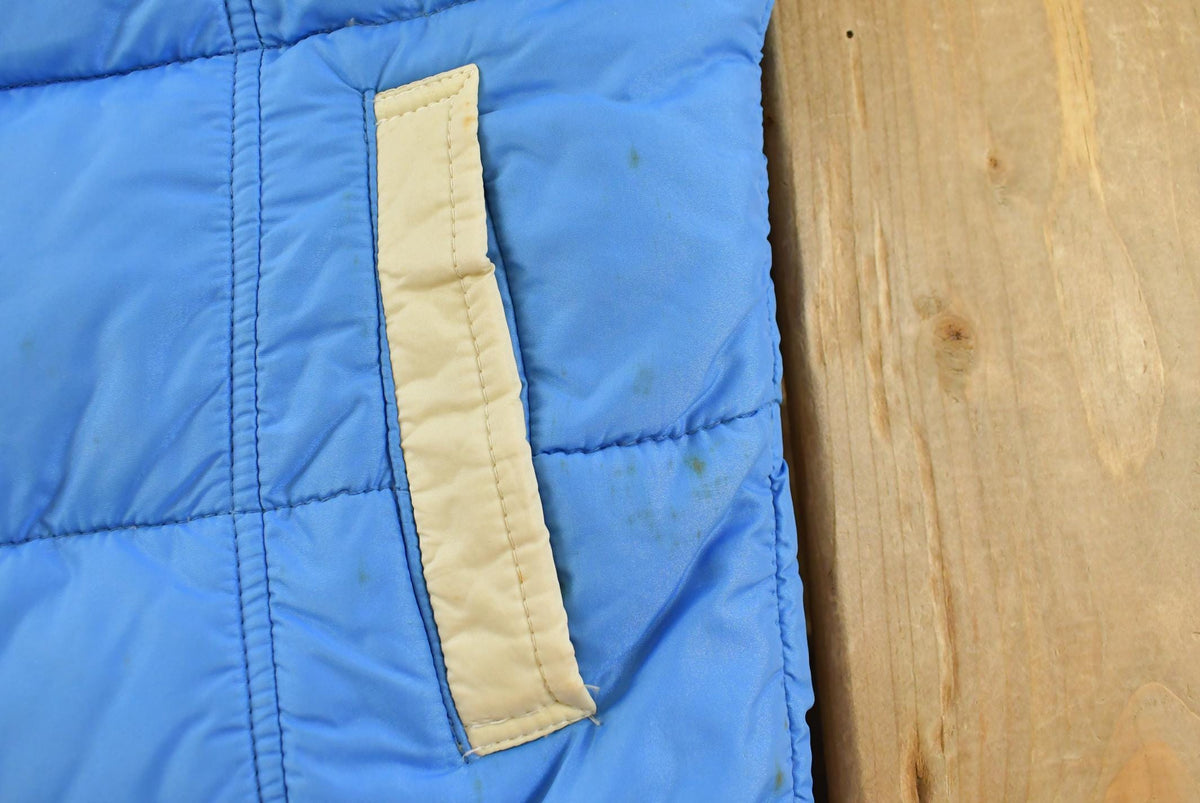 True Vintage 1970s Comfy Goose Down Western Puffer Vest Jacket Men's S from propervintagecanada