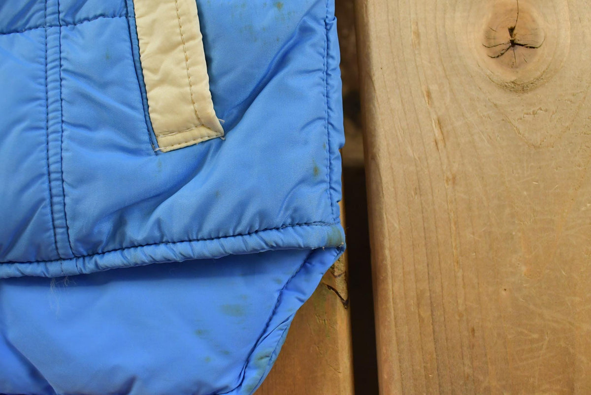 True Vintage 1970s Comfy Goose Down Western Puffer Vest Jacket Men's S from propervintagecanada