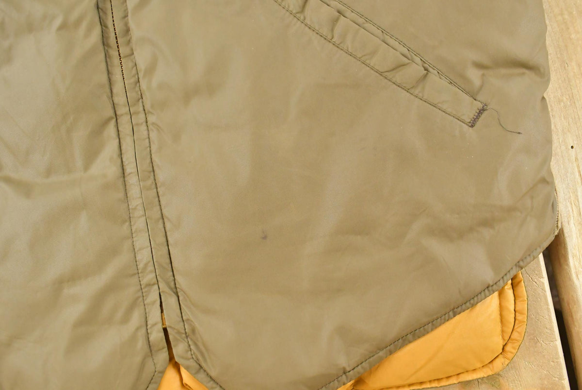 True Vintage 1970s Eddie Bauer Goose Down Puffer Vest Jacket Men's M / 70s Vest / Streetwear / Outdoorsman / Hiking / Ski / Talon Zipper from propervintagecanada