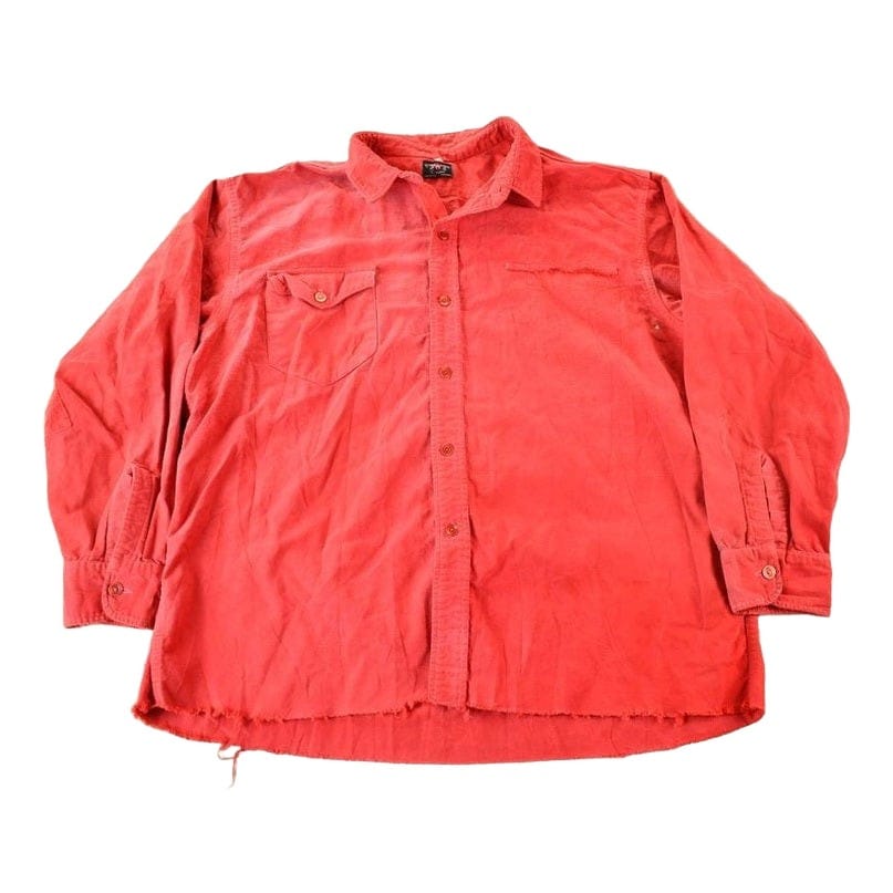 True Vintage 1970s GWG Red Button Up Flannel Shirt Men's Large from propervintagecanada