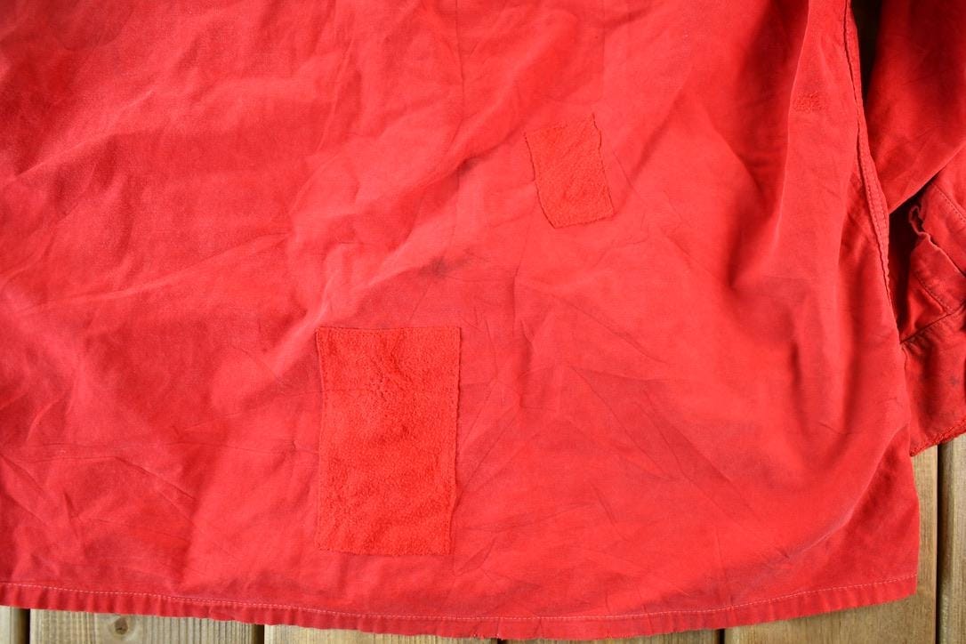 True Vintage 1970s GWG Red Button Up Flannel Shirt Men's Large from propervintagecanada