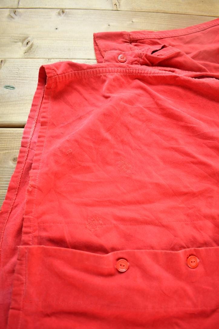 True Vintage 1970s GWG Red Button Up Flannel Shirt Men's Large from propervintagecanada