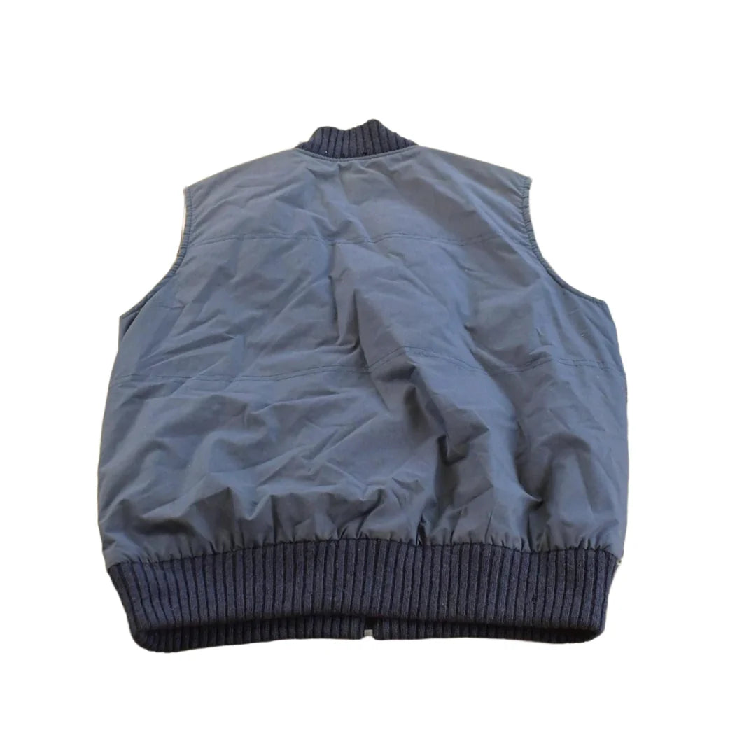 True Vintage 1970s Insulated Wool Knit Duck Vest Jacket Men's M / Outdoorsman / 70s Outerwear / Hunting from propervintagecanada