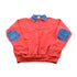 True Vintage 1970s Quarter Zip Denim Accents Collared Sweatshirt Men&