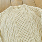 True Vintage 1970s Wool Cable Knit Chunky Sweater Men's S from propervintagecanada