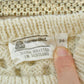 True Vintage 1970s Wool Cable Knit Chunky Sweater Men's S from propervintagecanada