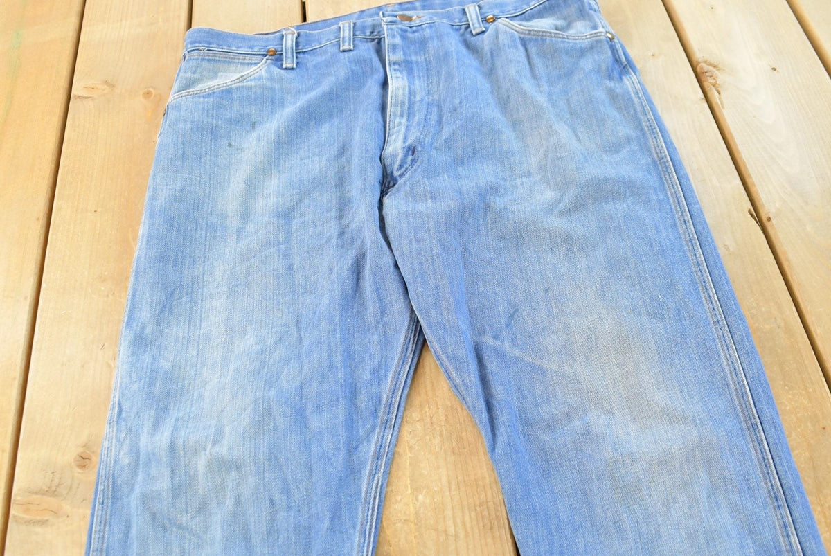 True Vintage 1970s Wrangler Western Denim Jeans Men's 38 x 31.5 from propervintagecanada