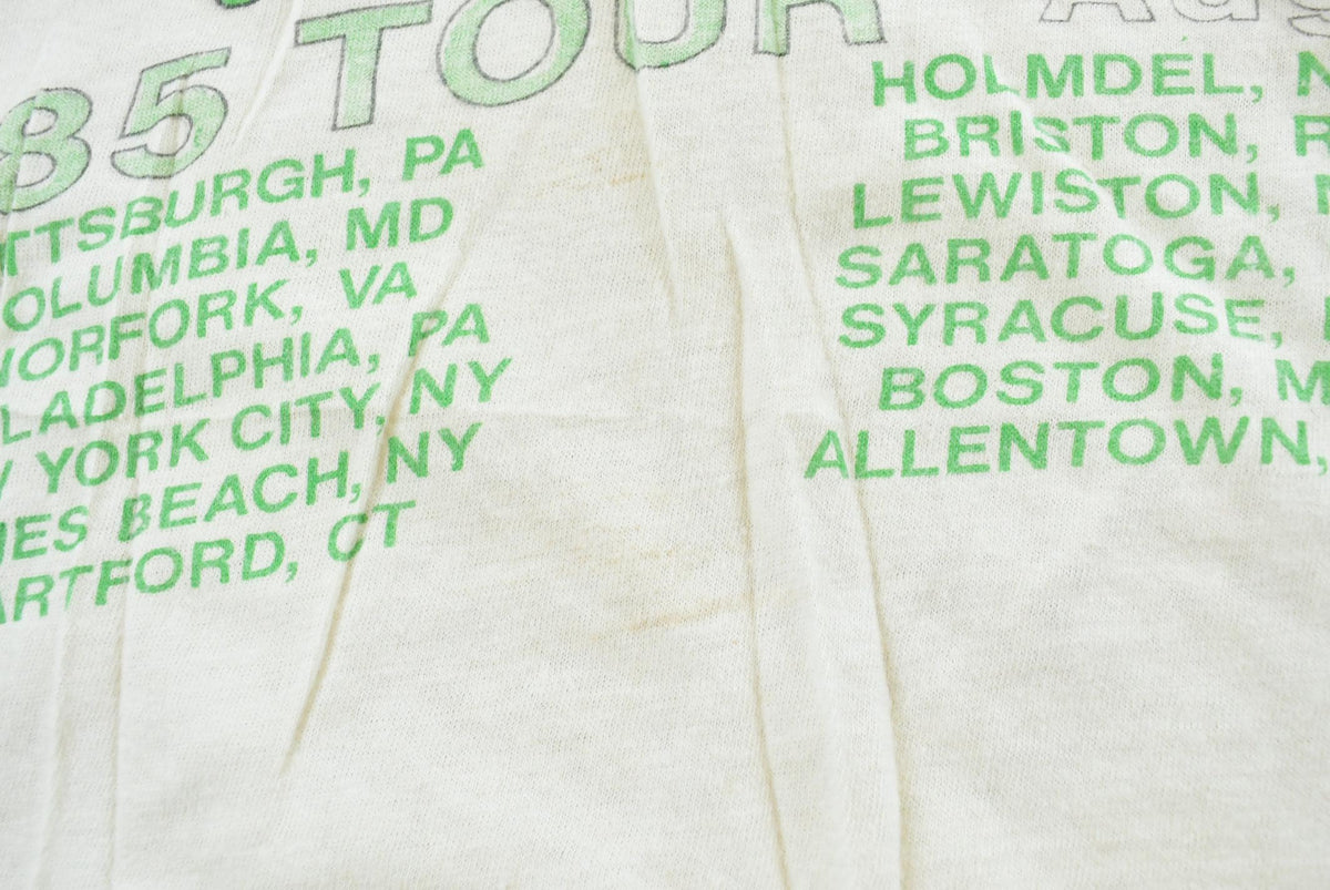 True Vintage 1985 Crosby Stills Nash Daylight Again Tour Raglan T-Shirt Men's M from propervintagecanada