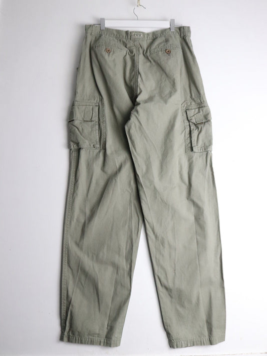 Tuf Brooks Outdoor Pants Mens 36 Green Cargo