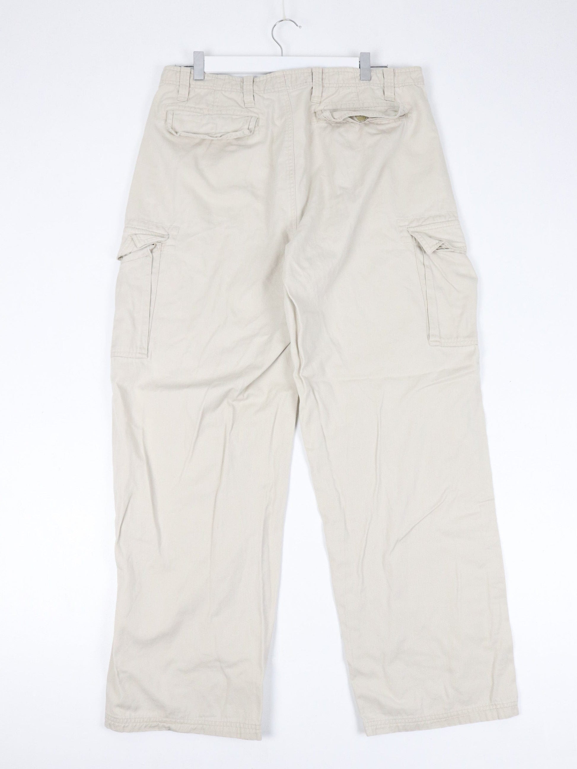 Twisted Wear Pants Fits Mens 36 x 29 Beige Cargo Y2K