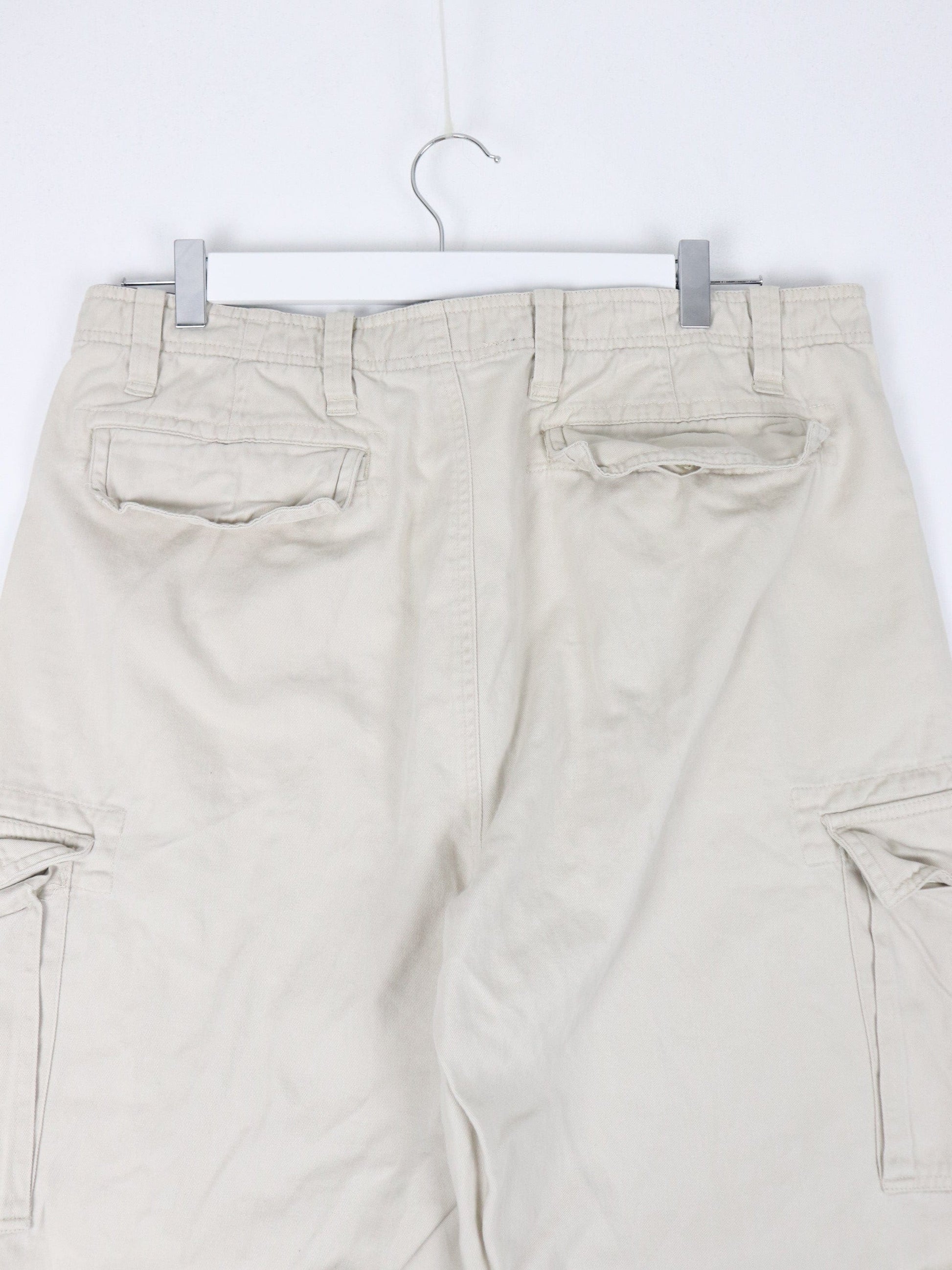Twisted Wear Pants Fits Mens 36 x 29 Beige Cargo Y2K
